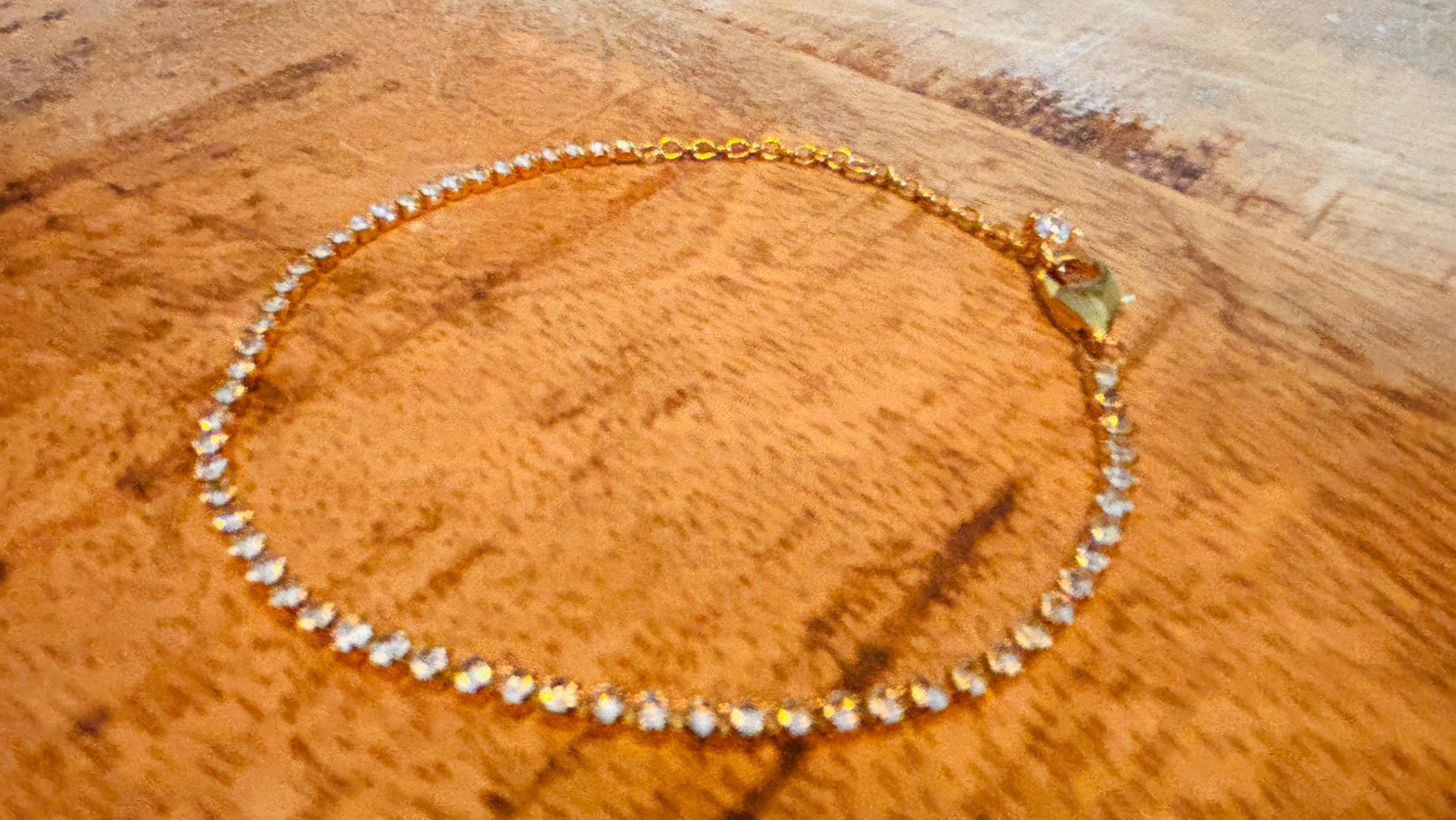 Pandora Tennis Armband Goudkleurig met Zirkonia, Sieraden, Tassen en Uiterlijk, Armbanden, Met kristal, Overige materialen, Ophalen of Verzenden
