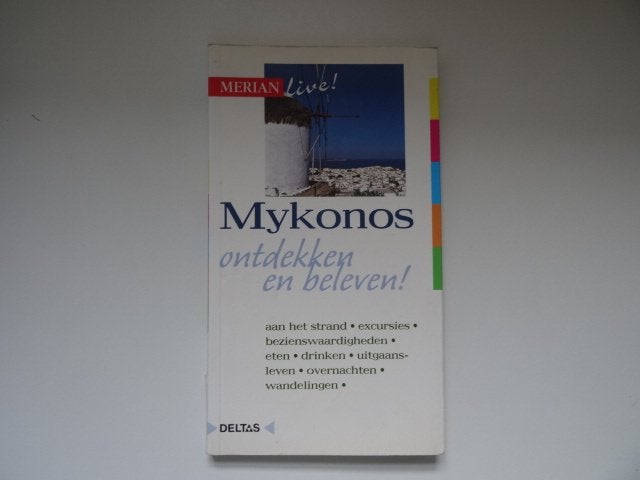 Mykonos ; merian live reisgids, Overige merken, Europa, Ophalen of Verzenden, Zo goed als nieuw