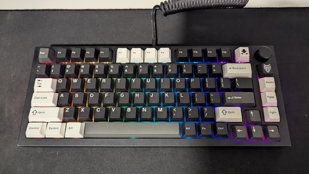 Glorious GMMK Pro 75% RGB Custom Mechanical Keyboard, Computers en Software, Toetsenborden, Glorious, Gaming toetsenbord, Ophalen of Verzenden