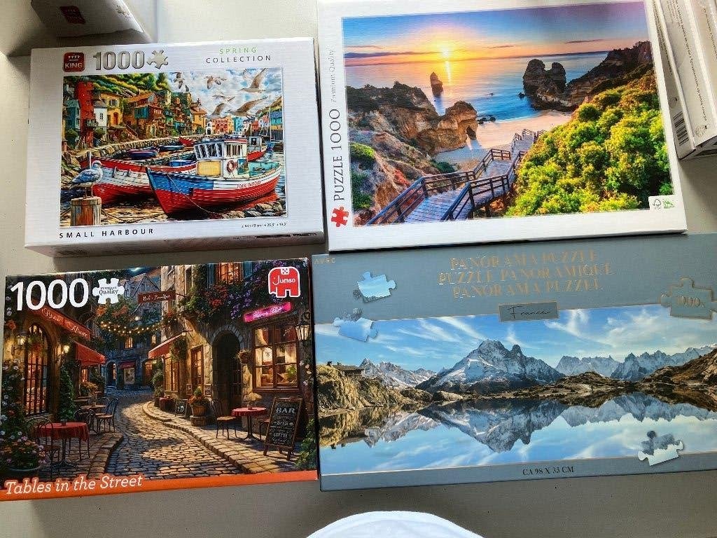 puzzels, Ophalen, 500 t/m 1500 stukjes, Zo goed als nieuw, Legpuzzel