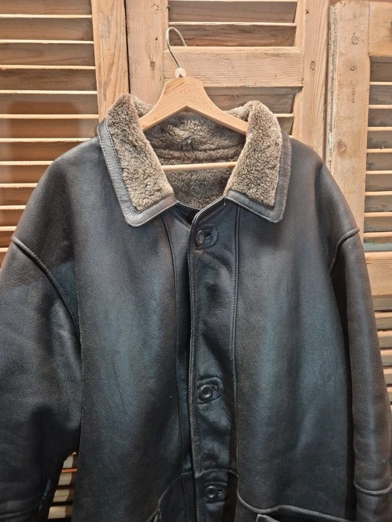 Mooie leren lammy jas gevoerd, Kleding | Dames, Zwart, Maat 46/48 (XL) of groter, Djt@dejuistetoon.eu, Ophalen of Verzenden
