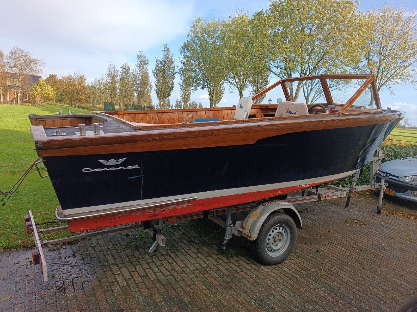 Mooie ruime boot met 20 pk Parsun motor - Opknapper, Ophalen
