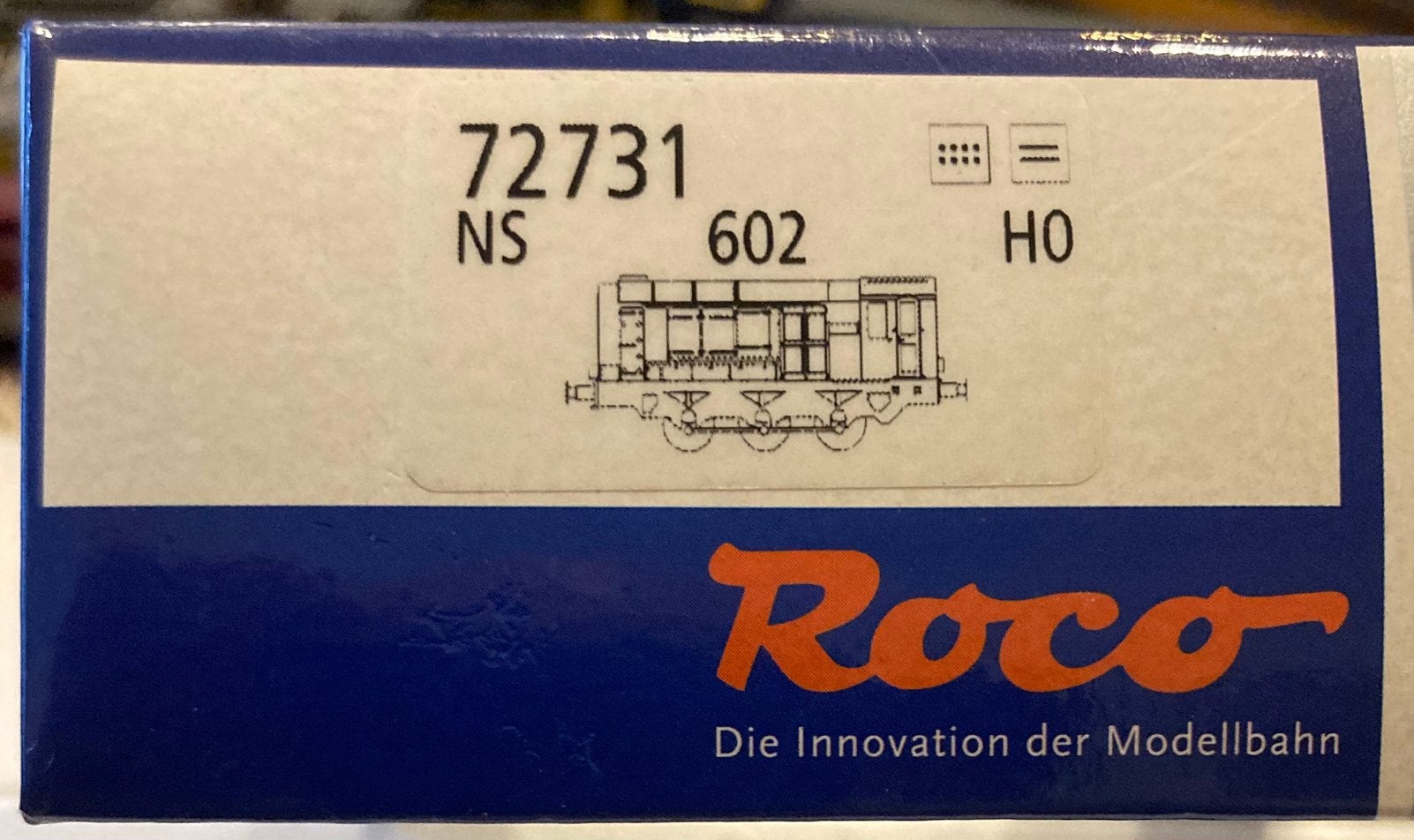 Roco 72731 Hippel of Bakkie, Hobby en Vrije tijd, Modeltreinen | H0, Ophalen of Verzenden, Roco, Gelijkstroom, Locomotief