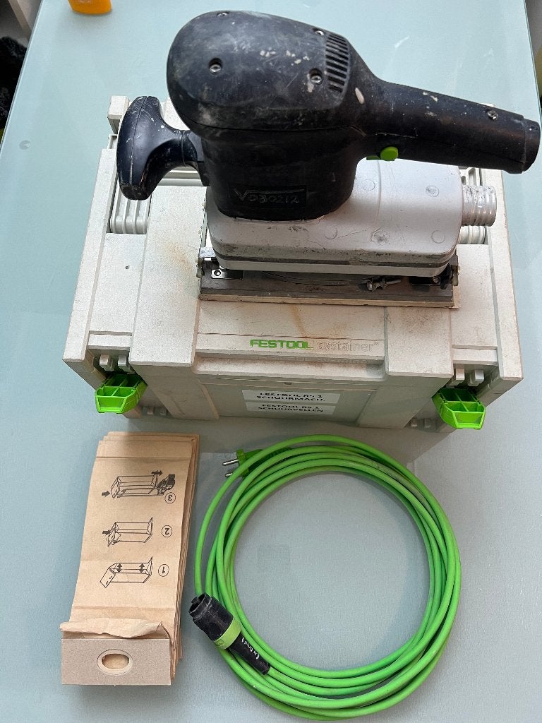 Festool schuurmachine RS1, Ophalen, Nieuw, 600 tot 1200 watt, Vlakschuurmachine