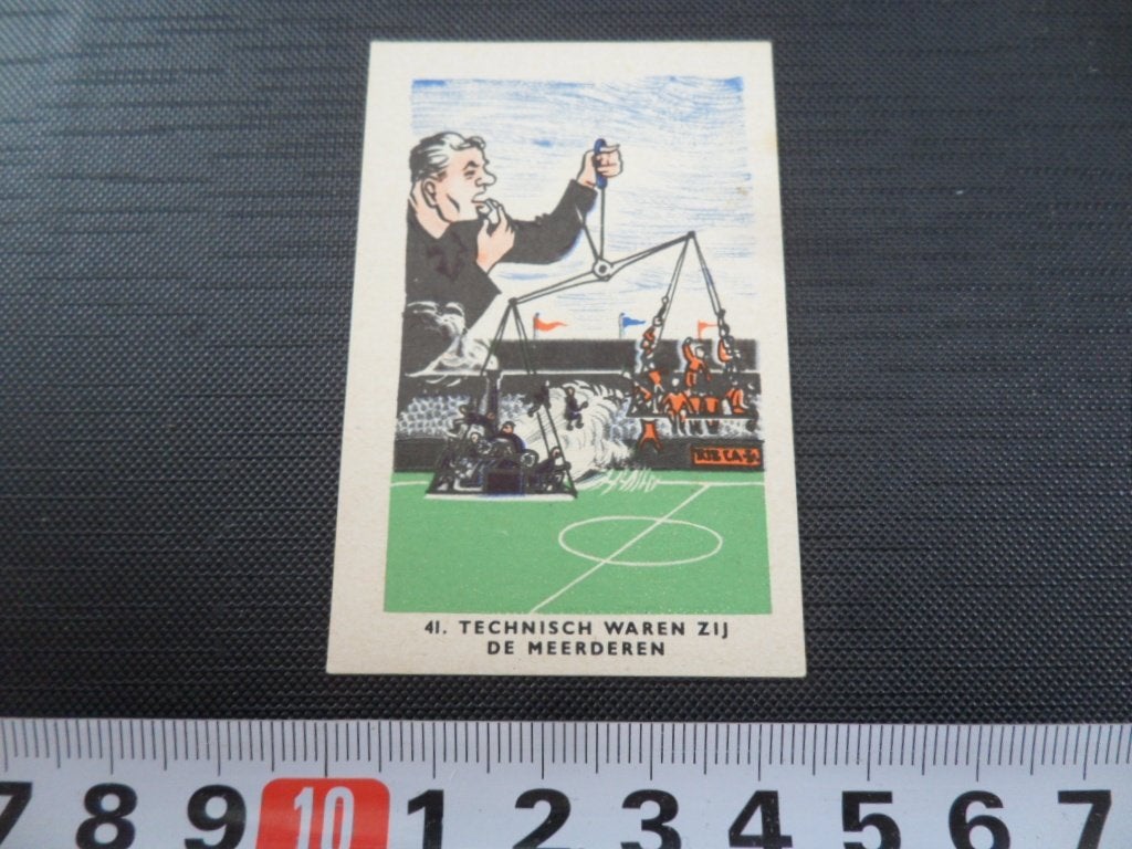 sticker plaatje strip voetbal spreekwoord RIZLA #41, Ophalen of Verzenden, Zo goed als nieuw