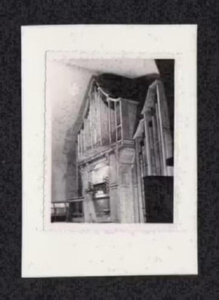 Foto Enschede Vredeskerk Interieur Orgel., Foto, Ophalen of Verzenden, Zo goed als nieuw, 1940 tot 1960