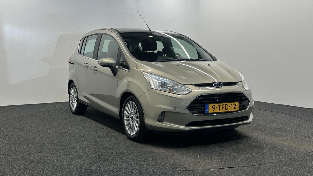 Ford B-Max 1.0 EcoBoost Titanium NAVI TREKHAAK LM ECC CRUISE, Auto's, Voorwielaandrijving, Euro 5, Gebruikt, Origineel Nederlands