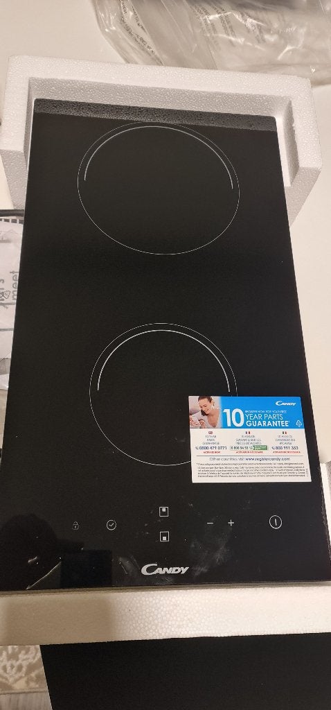 te koop Inductiekookplaat, Witgoed en Apparatuur, Kookplaten, Nieuw, Inbouw, Inductie, 3 kookzones of minder, Ophalen of Verzenden