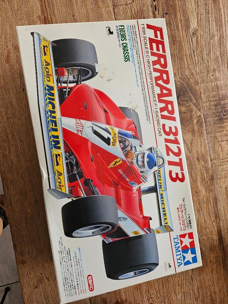 Ferrari 312T3, Elektro, Nieuw, Ophalen of Verzenden, Schaal 1:10