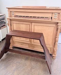 Kistorgel, 3 registers, Ophalen, Zo goed als nieuw, 2 klavieren, Orgel