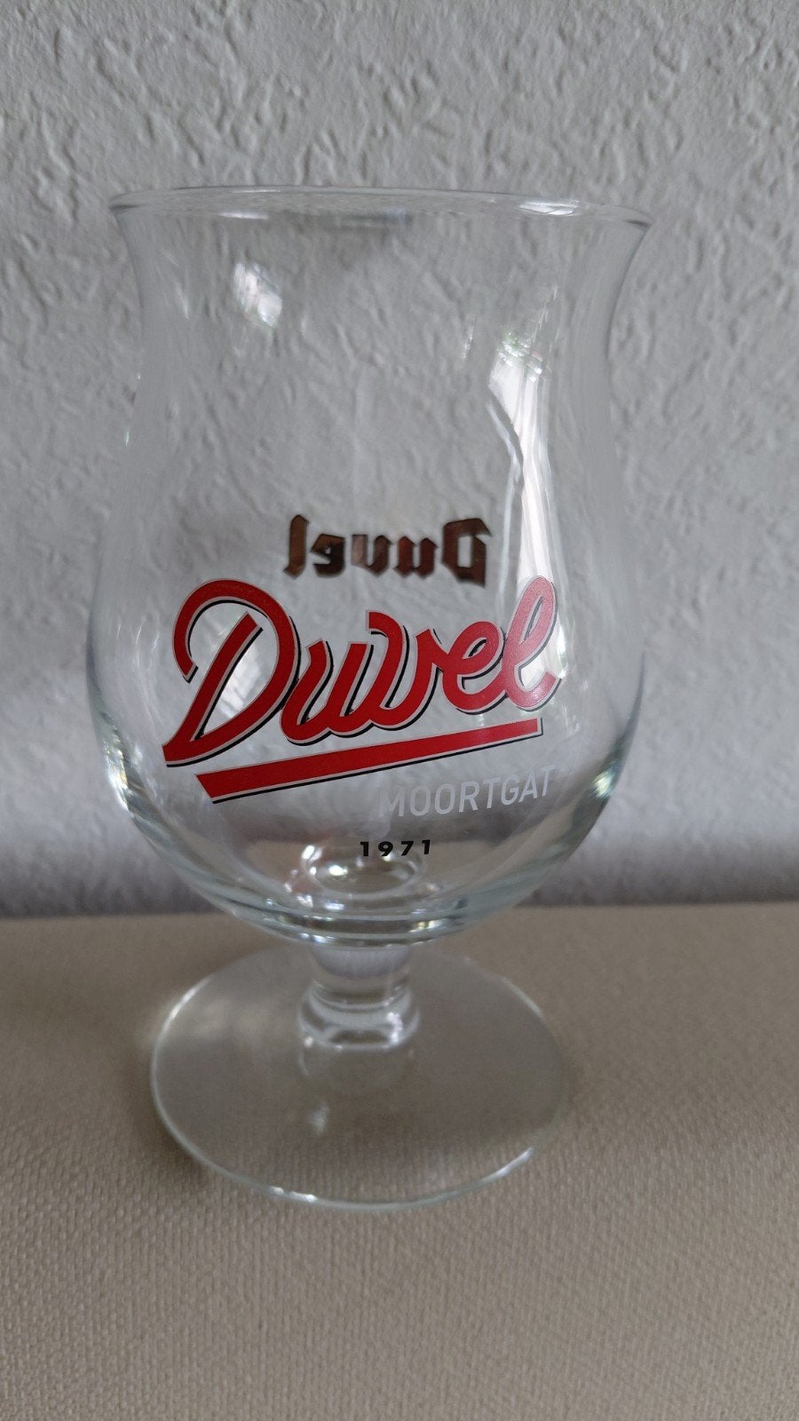 Zeldzaam Duvel Glas, Verzamelen, Biermerken, Ophalen of Verzenden, Duvel