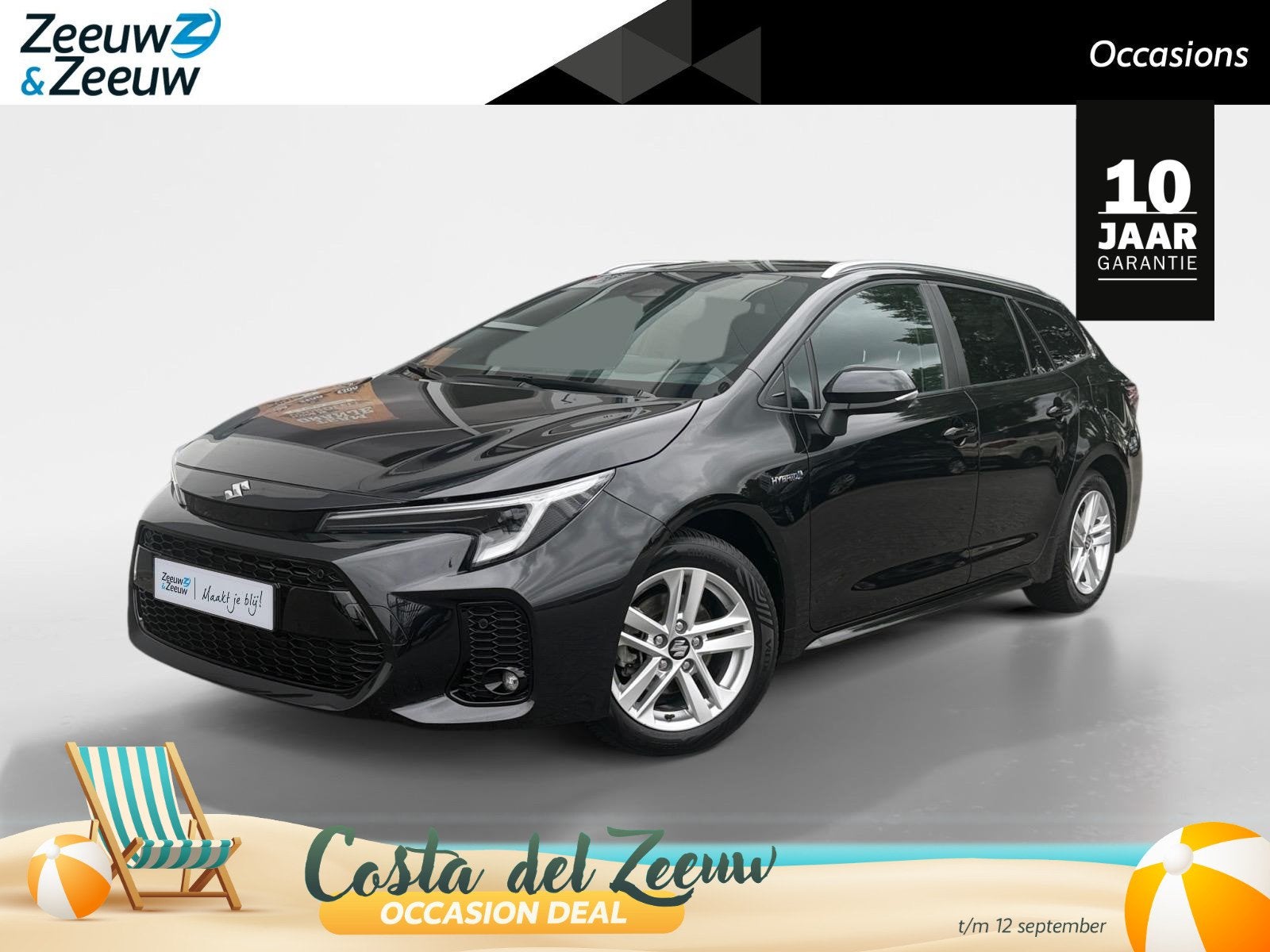 Suzuki Swace 1.8 Hybrid Style | 140 PK | STUUR/STOEL VERWARM, Auto's, Suzuki, 12 maanden, Gebruikt, 4 cilinders, Zwart