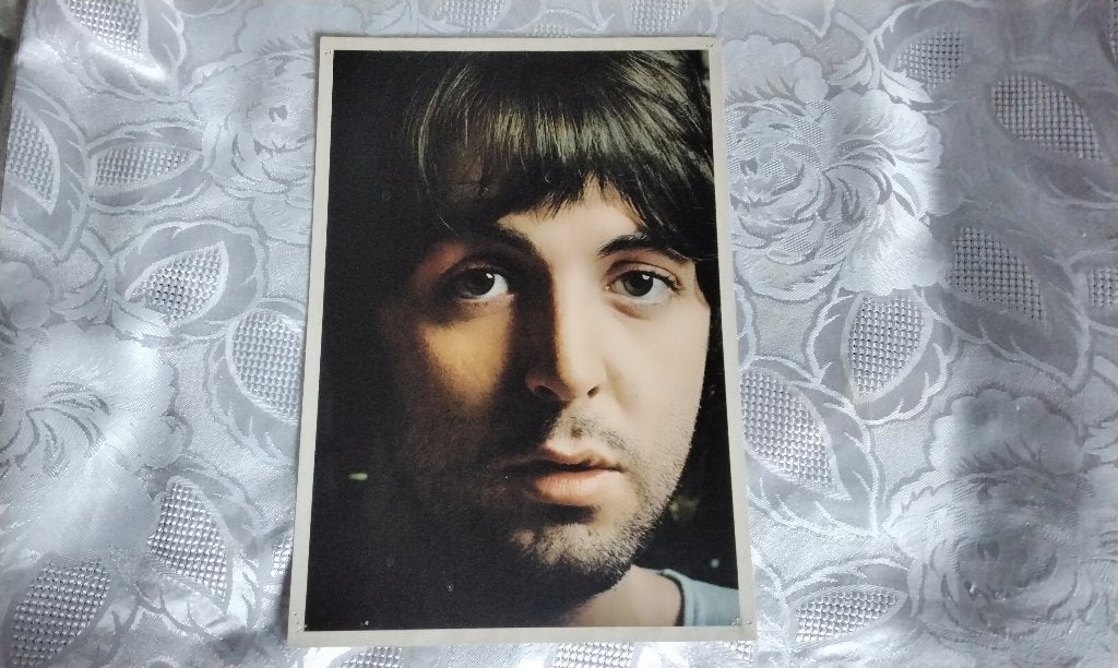 Iconische foto Paul McCartney origineel White Album (1968), Ophalen of Verzenden, Voor 1940, Gebruikt, Overige onderwerpen
