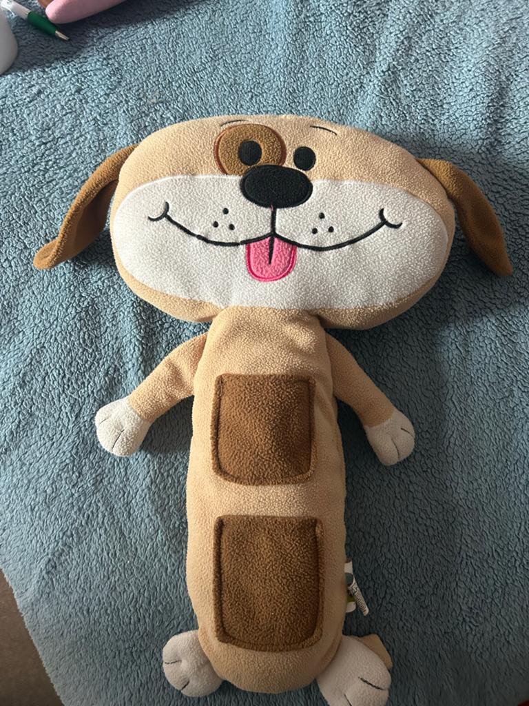 Honden knuffel gordelbeschermer, Overige merken, Overige karakters, Zo goed als nieuw, Middelgroot (20 tot 80 cm)