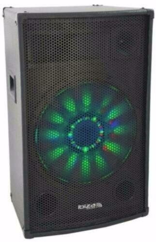 Ibiza X-LED10 Speaker met RGB Led, Overige merken, ., Overige typen, Nieuw