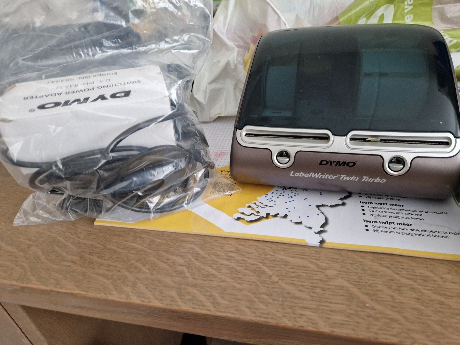 Dymo twin labelwriter, Computers en Software, Labelprinters, Ophalen of Verzenden, Zo goed als nieuw