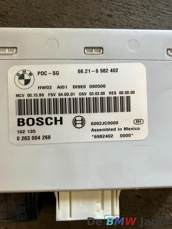 PDC module BMW E81 E82 E87 E90 E91 E92 E93 E84 66216982402, Gebruikt, Ophalen of Verzenden, BMW, BMW