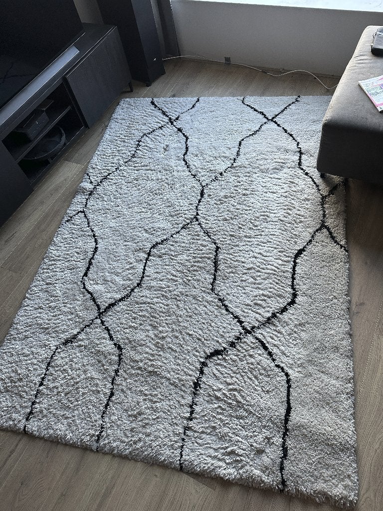 Vloerkleed 230x160, Ophalen, Crème, 150 tot 200 cm, 200 cm of meer