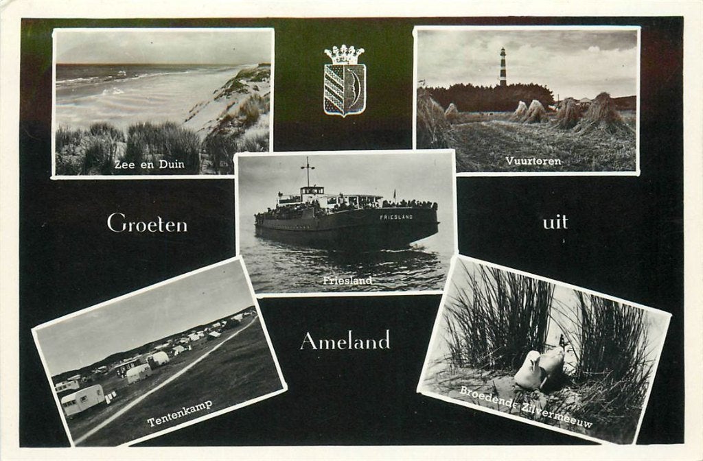 702-065-019 Ameland, Verzenden, Voor 1920, Friesland