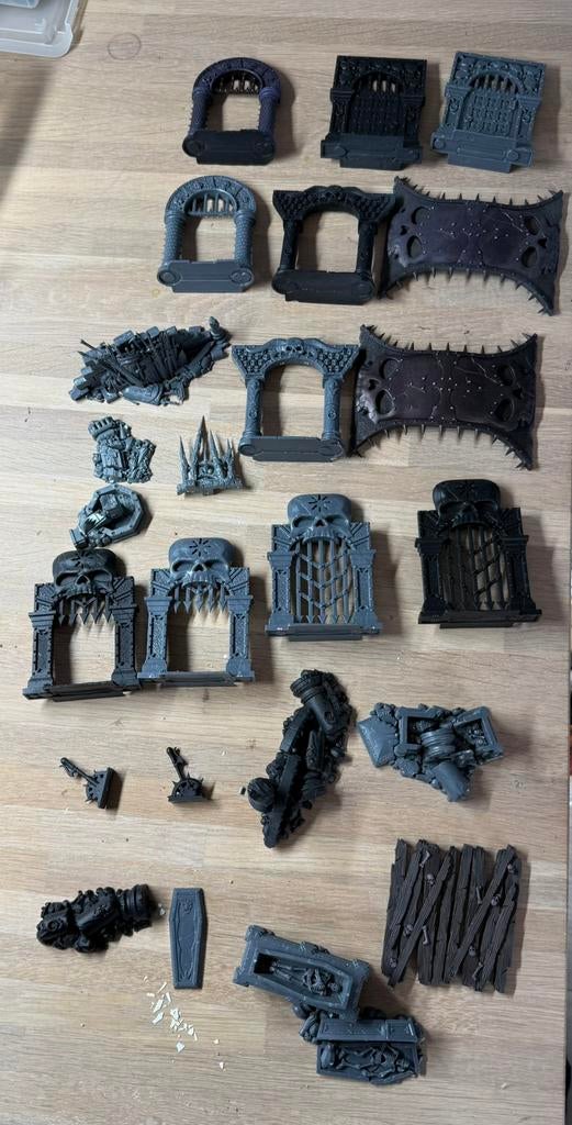 Warcry catacombs scenery, Hobby en Vrije tijd, Ophalen of Verzenden, Zo goed als nieuw, Overige soorten, Toebehoren
