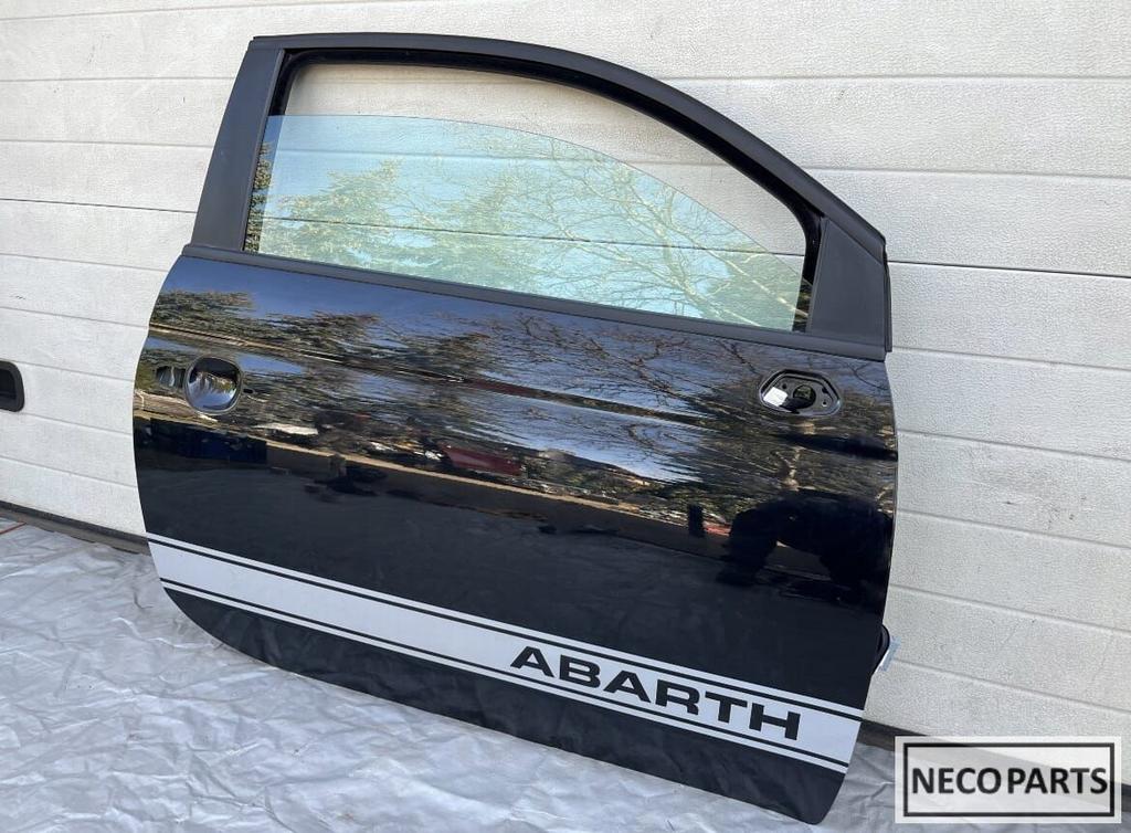 FIAT 500 ABARTH DEUR PORTIER KLEUR 876 ALLES LEVERBAAR !!, Gebruikt, -, Ophalen of Verzenden, Achter