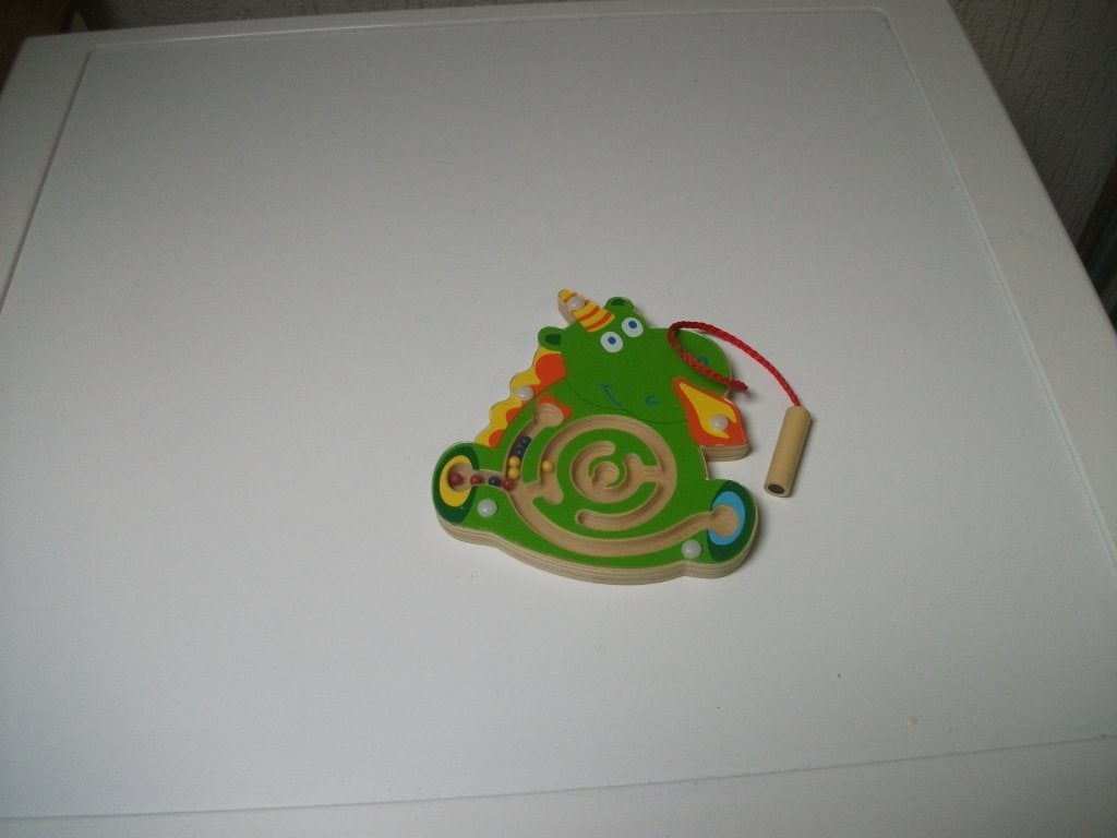 Magneet kralenbordje Nijlpaard, Ophalen of Verzenden, Gebruikt