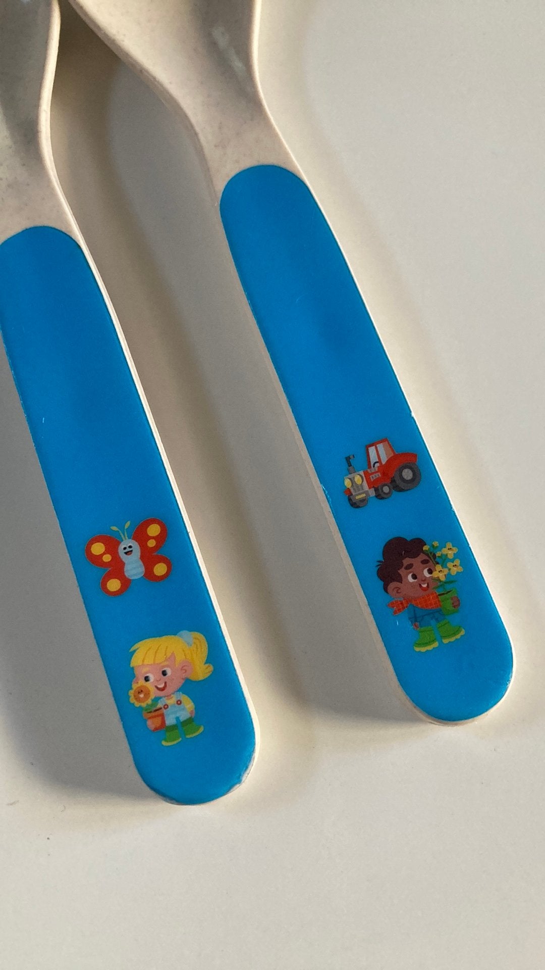 Nutricia Olvarit Baby Kleuter Lepel H.Bebirix BlueBand PSTK!, Ophalen, Gebruikt, Lepel