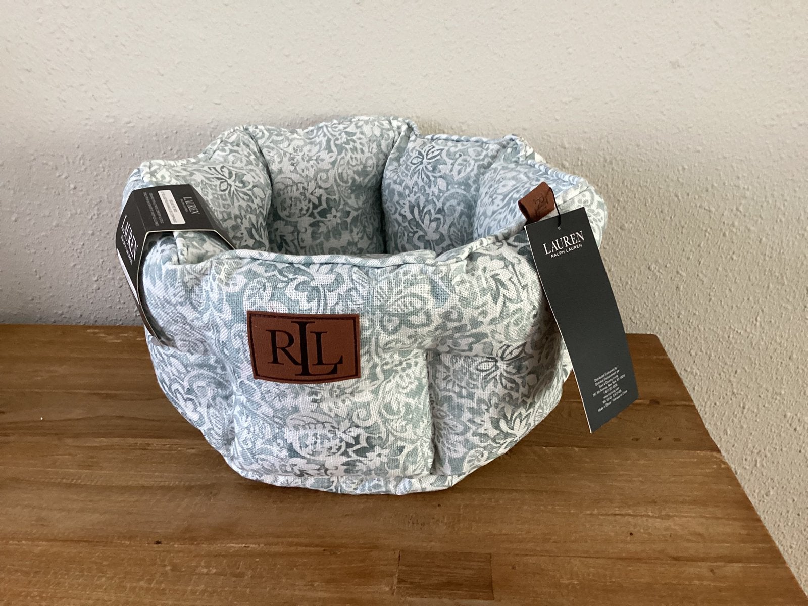 RALPH LAUREN nieuwe mand, Dieren en Toebehoren, Verzenden, Nieuw, Stof