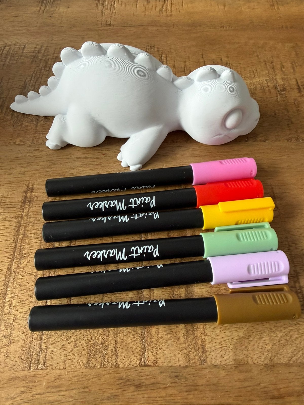 Kleur je eigen dino in met 6 speciale markers, Ophalen of Verzenden, Nieuw, Potlood of Stift