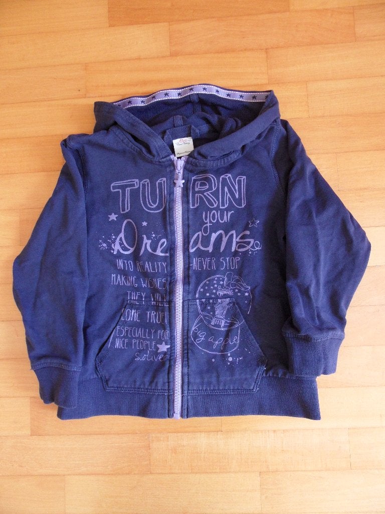 Sweat jack maat 104/110 (merk s.Oliver), Kinderen en Baby's, Kinderkleding | Maat 104, Gebruikt, Meisje, Trui of Vest, Ophalen of Verzenden