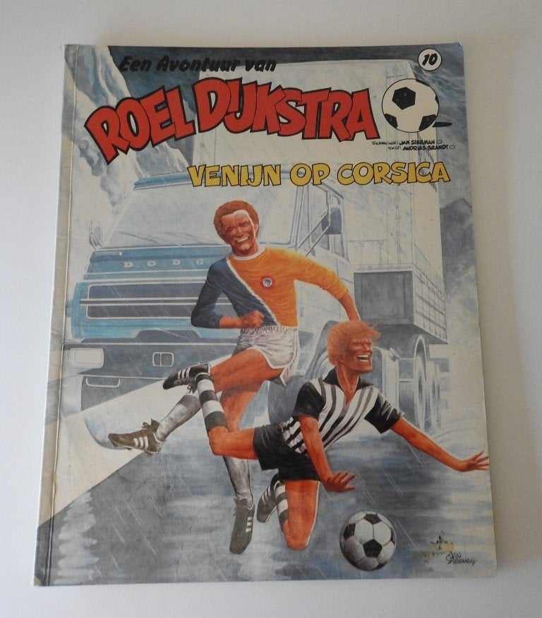Stripboek Roel Dijkstra nr 10, Gelezen, Verzenden, Jan Steeman en Andries Brandt, Eén stripboek