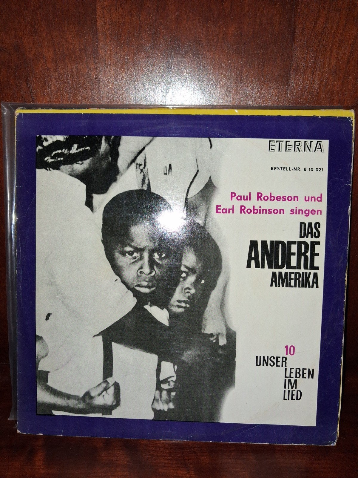 Paul Robeson & Earl Robinson - Das Andere Amerika LP, LP, Gebruikt, Ophalen of Verzenden, Folk