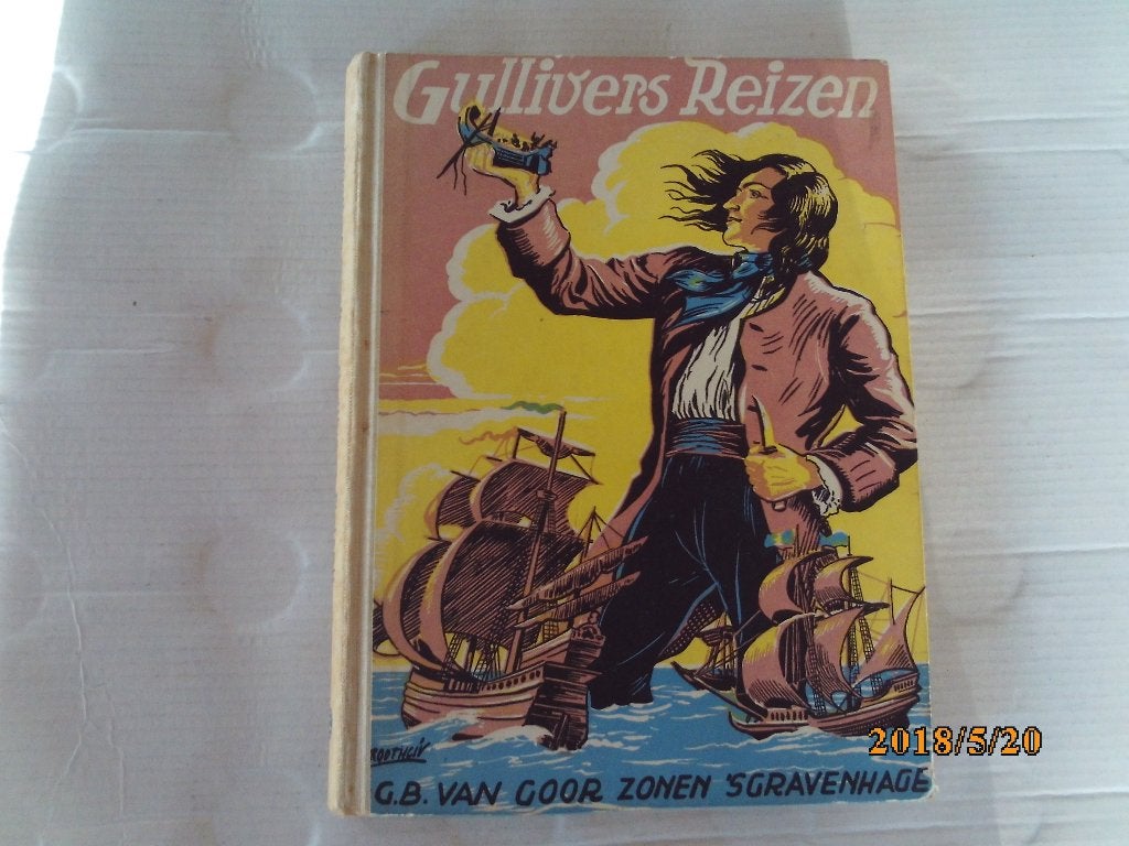 gullivers reizen - jonathan swift - p. de zeeuw j.gzn., Ophalen of Verzenden, Gelezen, Fictie algemeen