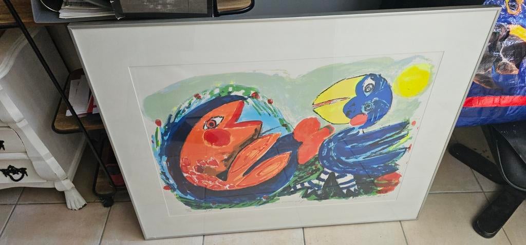 John Lie A Fo - blue oiseau red fish, Ophalen of Verzenden
