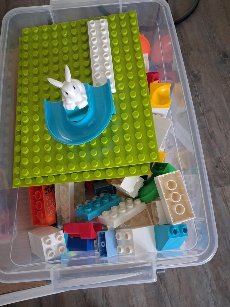 Lego duplo knikkerbaan, Ophalen, Zo goed als nieuw