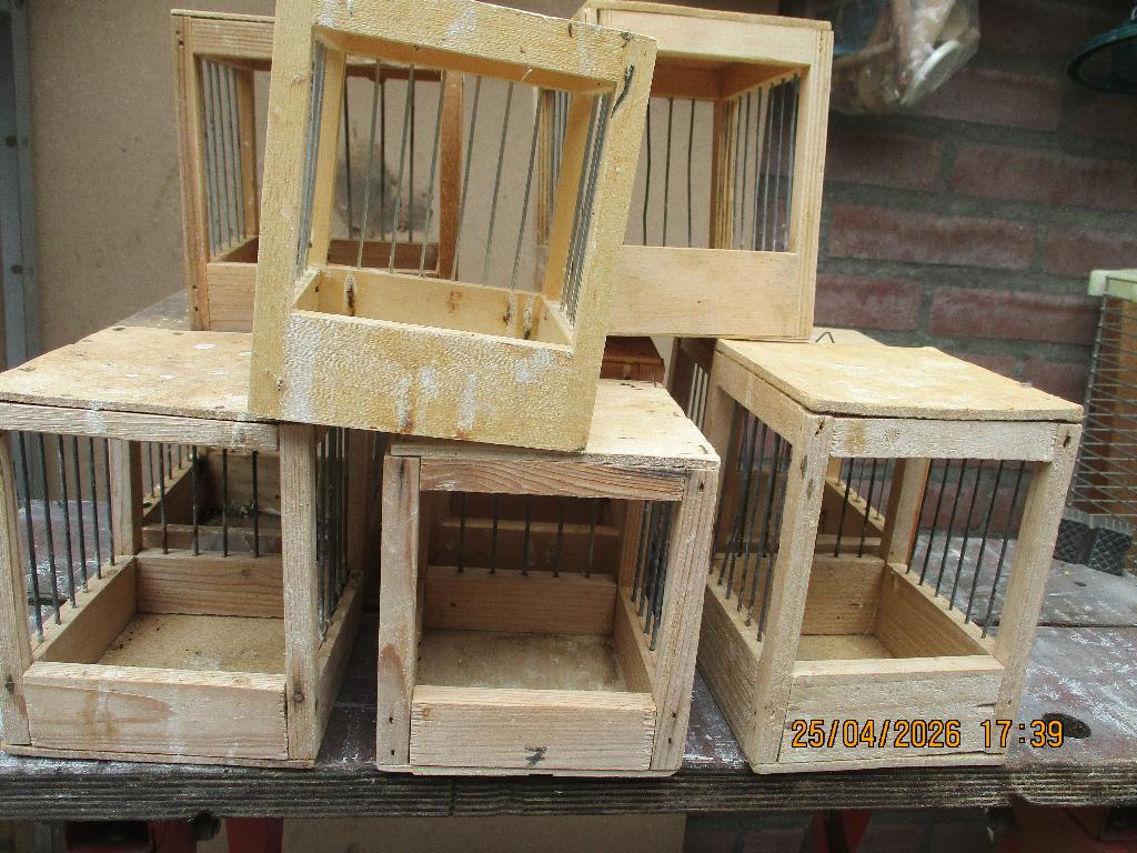 nestkastjes    (hout), Dieren en Toebehoren, Vogels | Toebehoren, Ophalen, Gebruikt, Kooi-accessoires