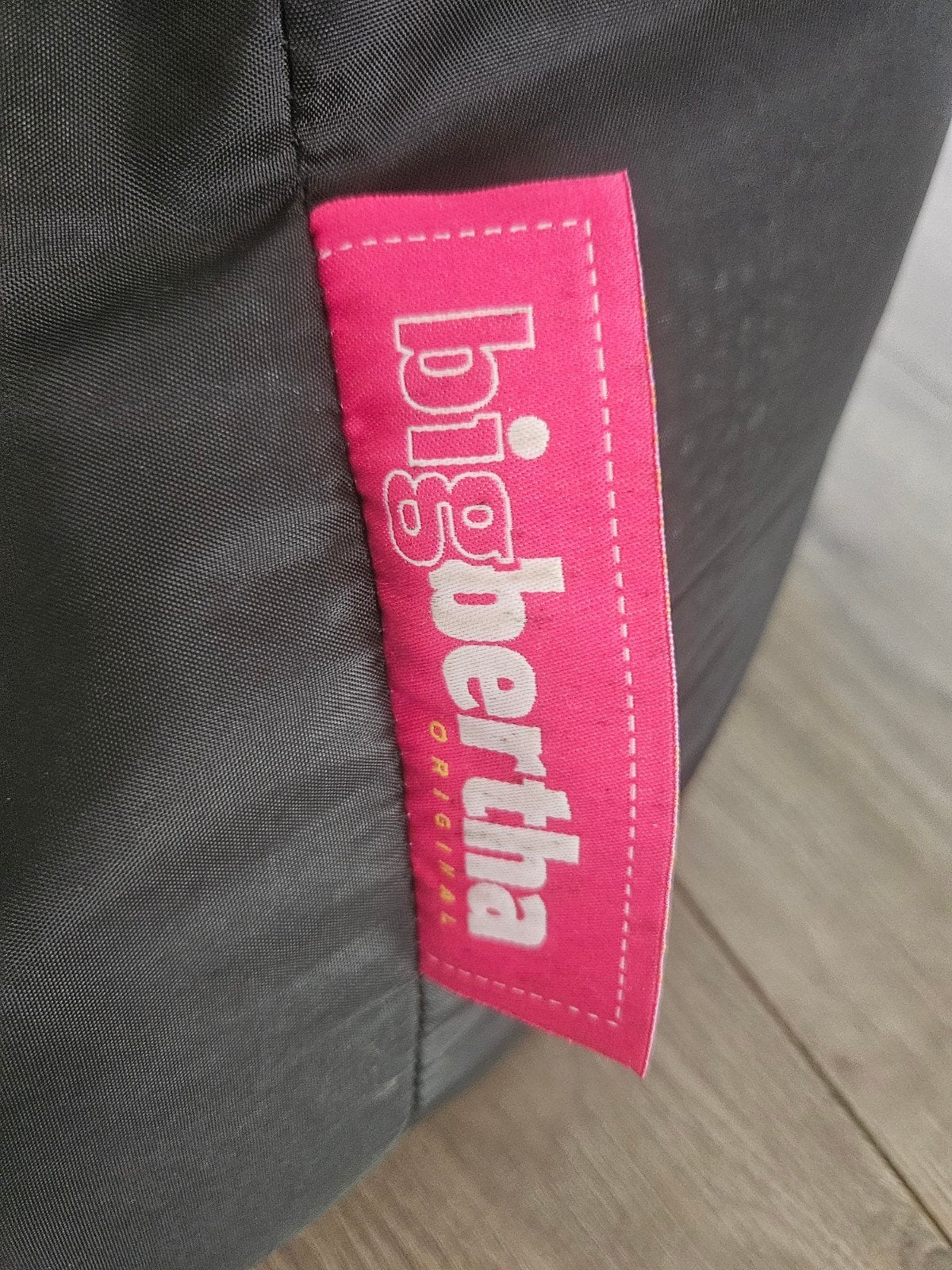 Big Bertha Original Zitzak - Zwart, Ophalen, Zo goed als nieuw, Stoel