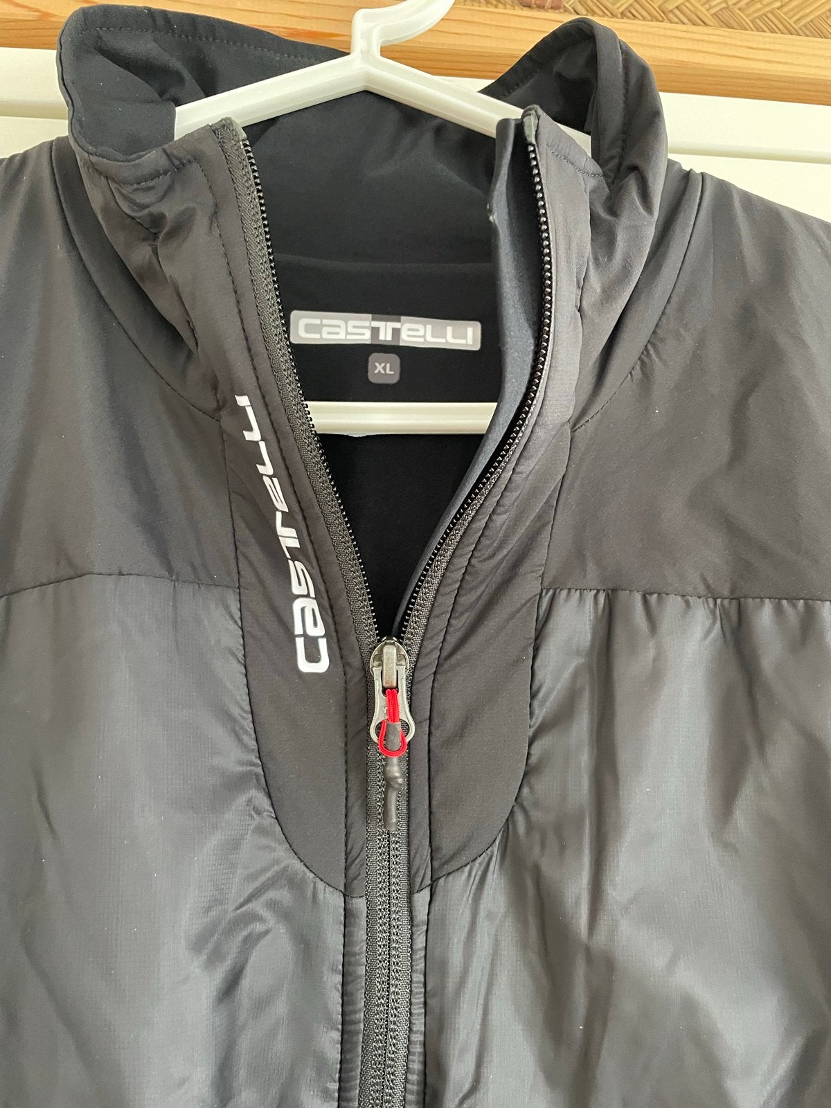 Castelli Gore-Tex Infinium Fietsjack Zwart XL, Ophalen of Verzenden, Zo goed als nieuw, Maat 56/58 (XL), Zwart