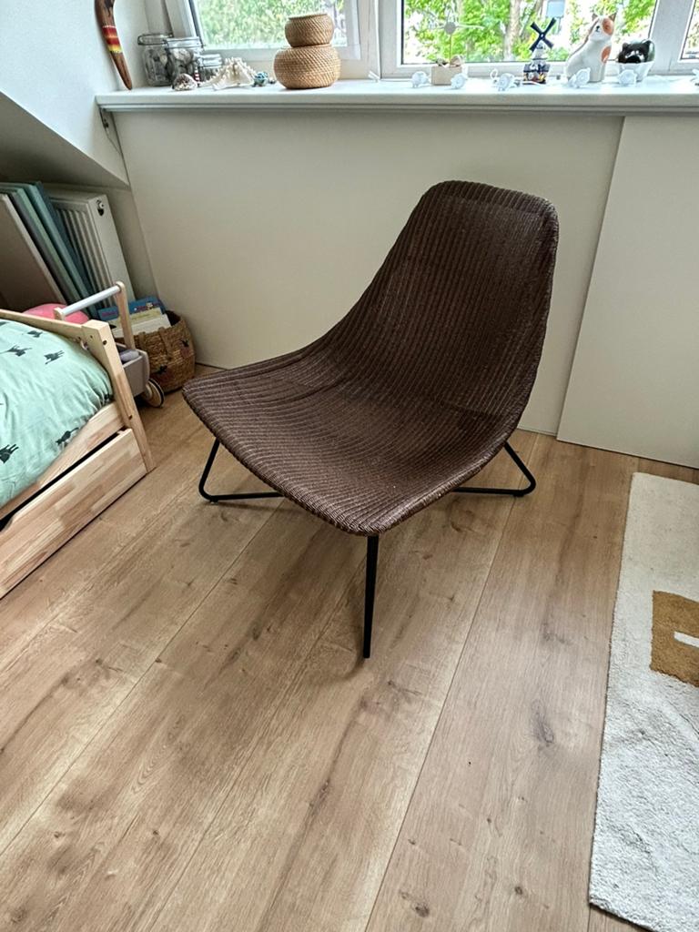 Ikea Radviken stoel, Huis en Inrichting, Stoelen, Ophalen, Bruin, Zo goed als nieuw, Metaal