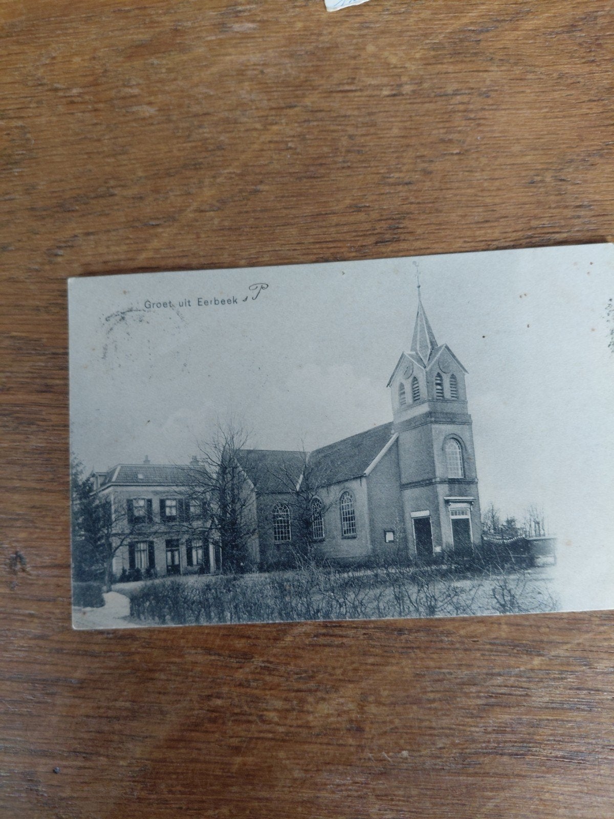 K7 Eerbeek.nh.k. met pastorie ., Verzamelen, Ophalen of Verzenden, Voor 1920, Noord-Holland