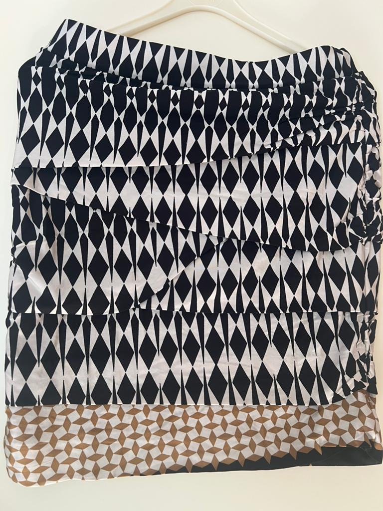 Tessa Koops mooi rokje/ elastische taille/ maat M, Kleding | Dames, Verzenden, Zo goed als nieuw, Maat 38/40 (M), Boven de knie
