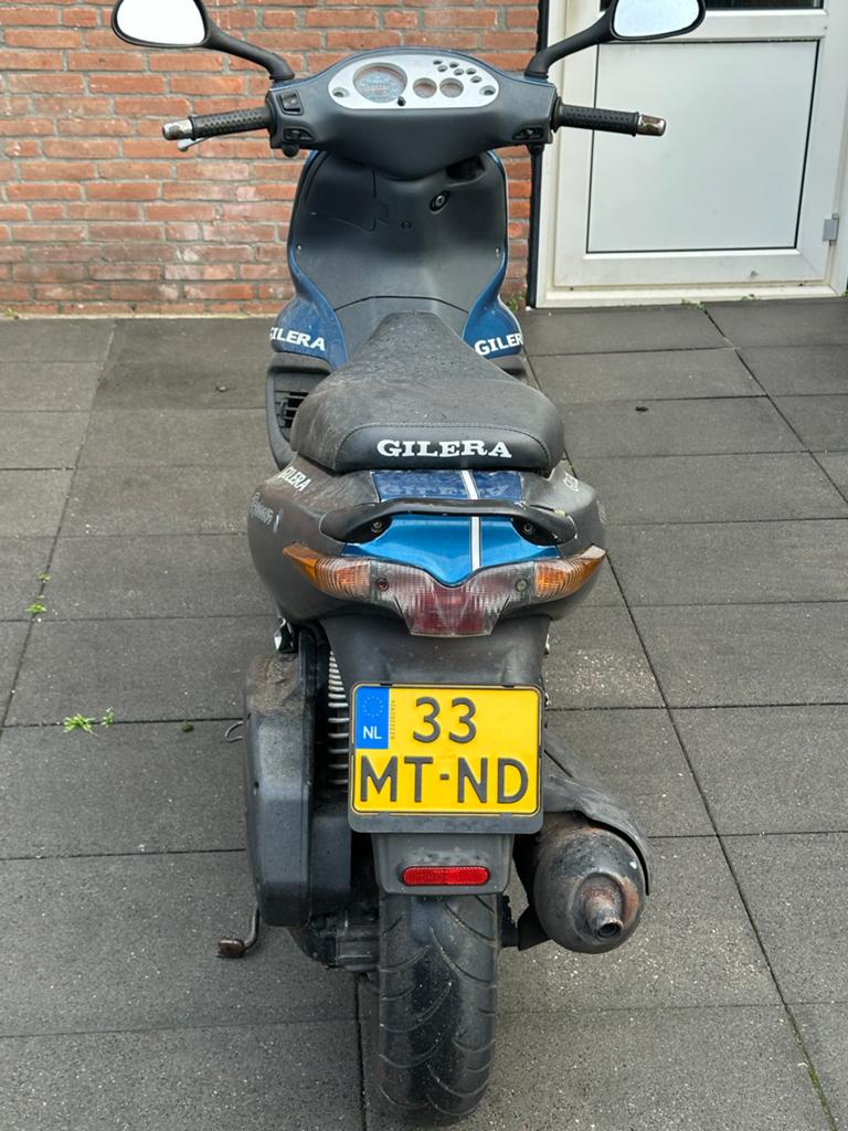Gilera Runner Motor Scooter - Blauw/Grijs, Goede Staat, Ophalen, Gebruikt, Overige typen, Gilera