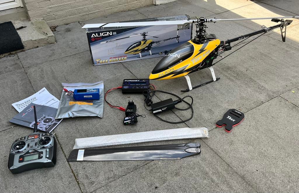 Afst best Helikopter. Trex 600, Ophalen, Zo goed als nieuw