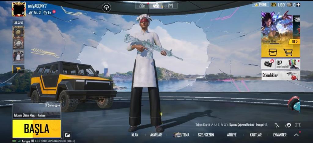 pubg, Eén persoon