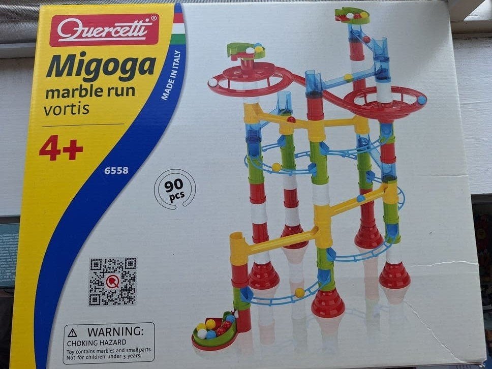 Quercetti Migoga Marble Run Vortis Knikkerbaan, Ophalen of Verzenden, Gebruikt, Overige merken