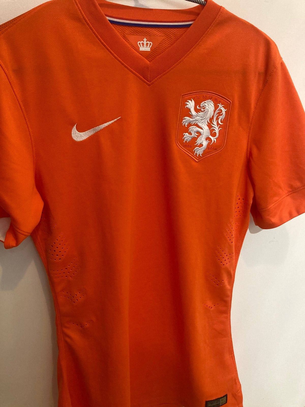 Nederlands Elftal Shirt maat S Nike dri-fit oranje, Ophalen of Verzenden, Zo goed als nieuw, Shirt