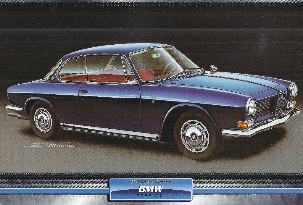 Ma534 foto dream car bmw 3200 cs - -, Foto, Ophalen of Verzenden, Zo goed als nieuw, Voor 1940