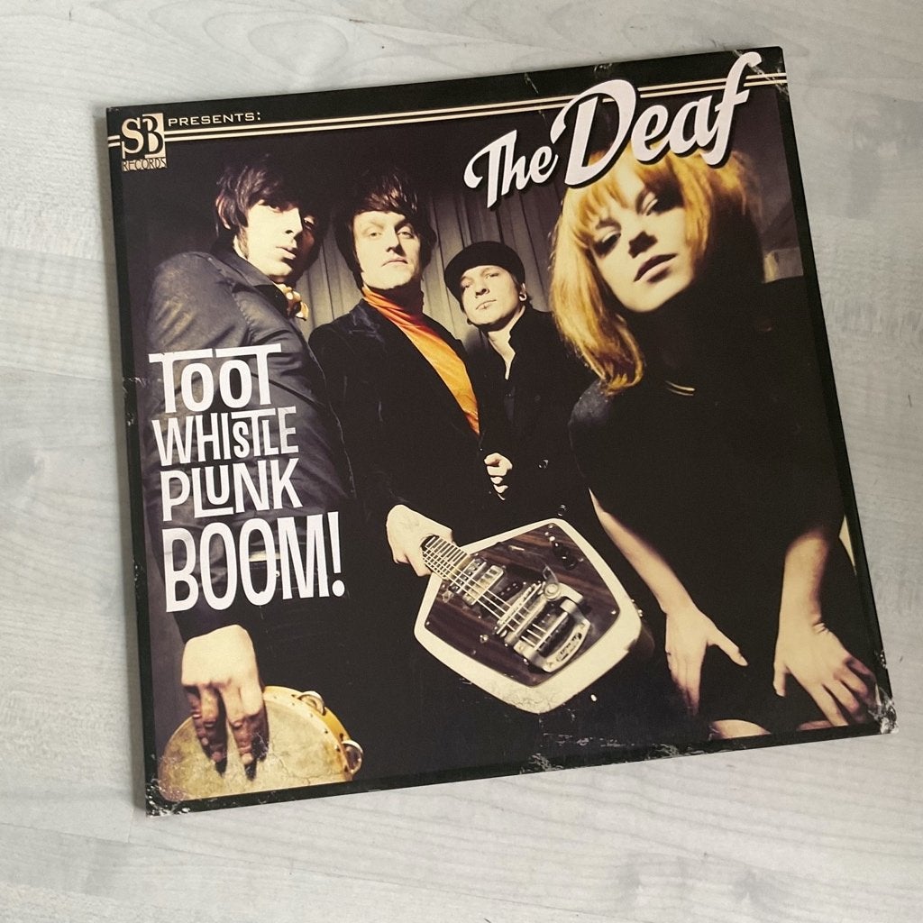 The Deaf - LP, Cd's en Dvd's, Vinyl | Rock, Zo goed als nieuw, Poprock, LP, Beschermende buitenhoes, Fotohoes, Gesigneerd, 12 inch
