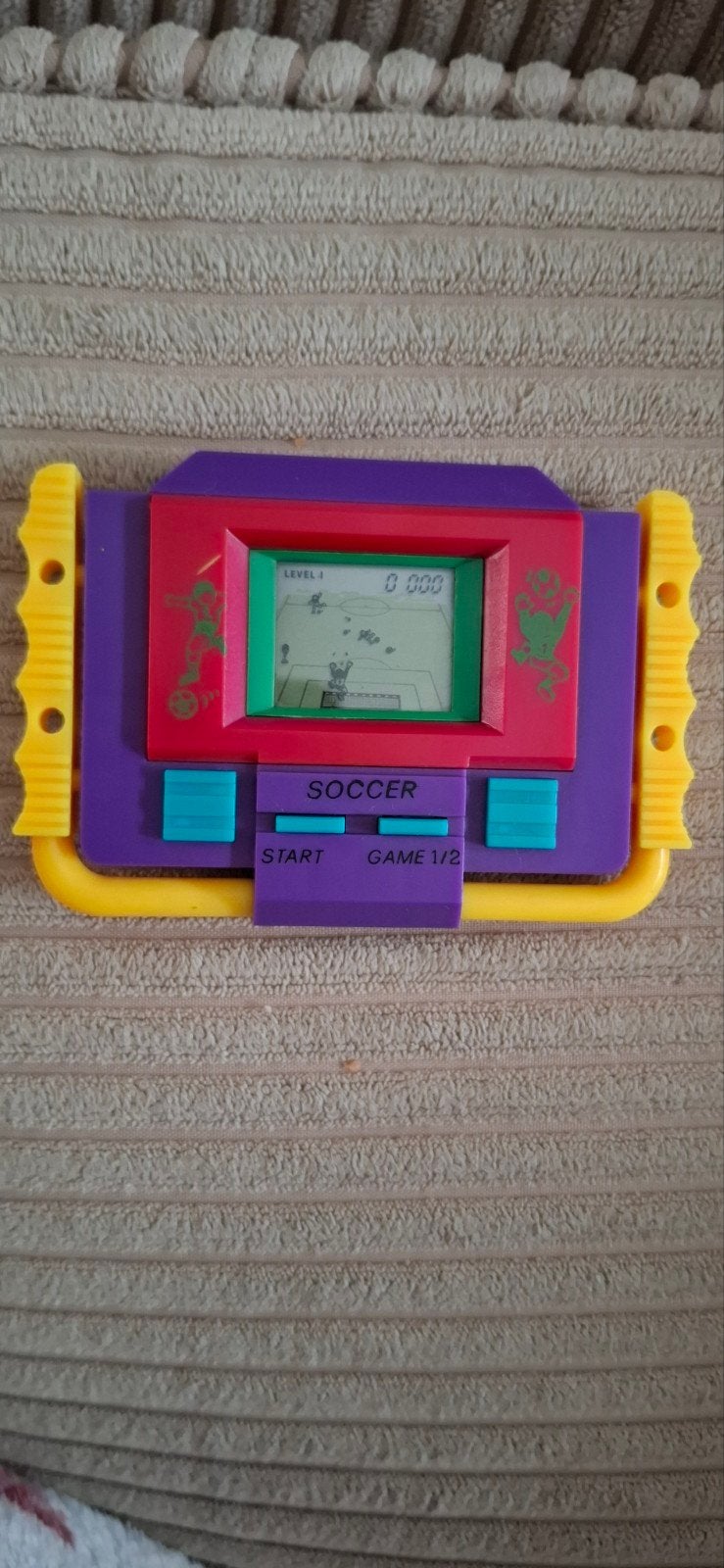 Super leuk "echt werkend" Soccer spel uit de jaren 90, Ophalen of Verzenden