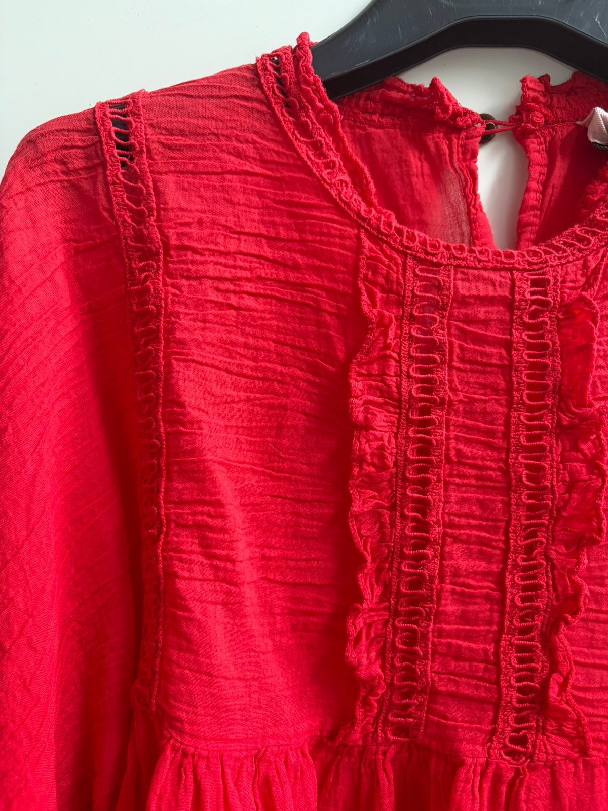 GARCONNE tuniek rood mt TU, -, Verzenden, Parijs, Nieuw